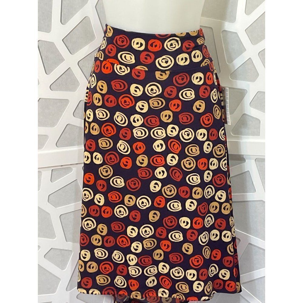 NWT Lularoe Sm Circle Skirt Rosebud Print